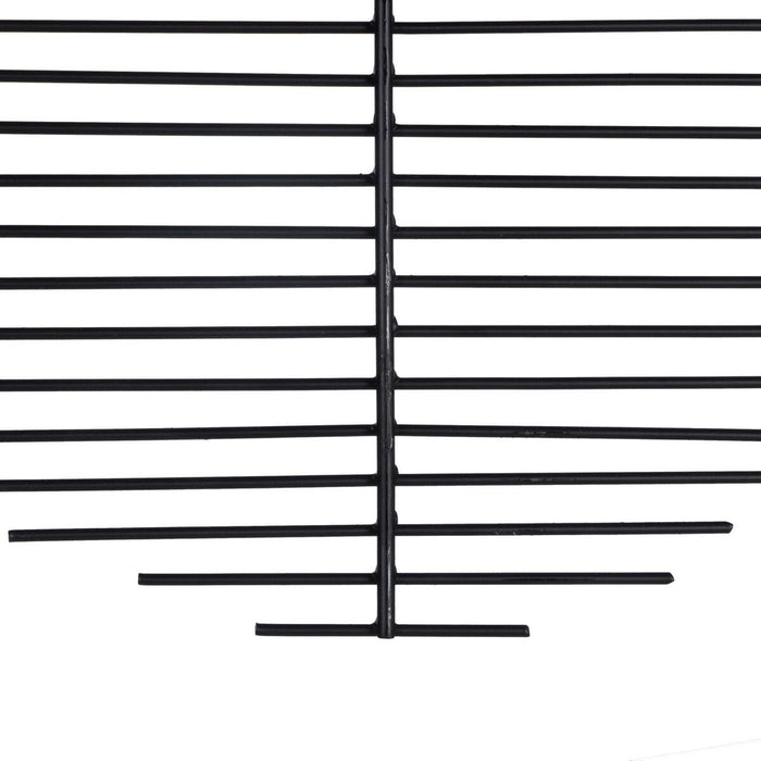 Decorațiune de Perete Geam Negru Metal