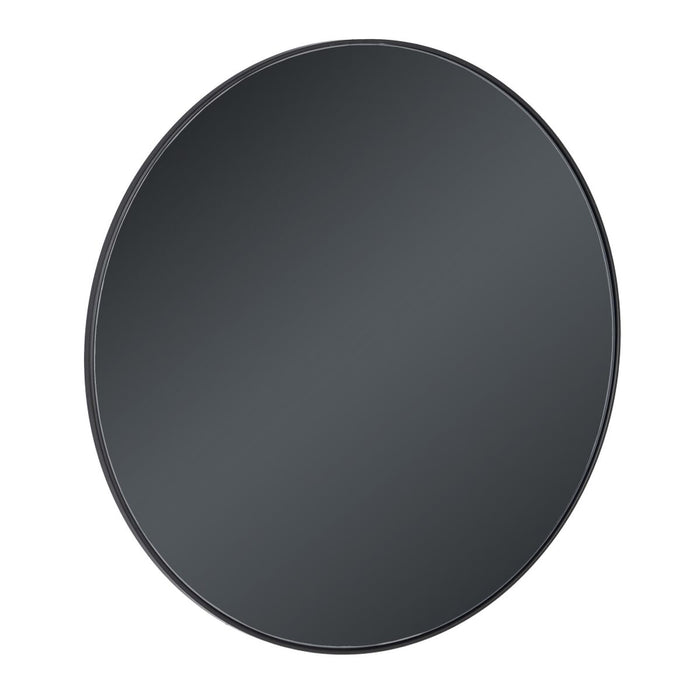 Oglindă de perete 70 x 1,5 x 70 cm Geam Gri Metal