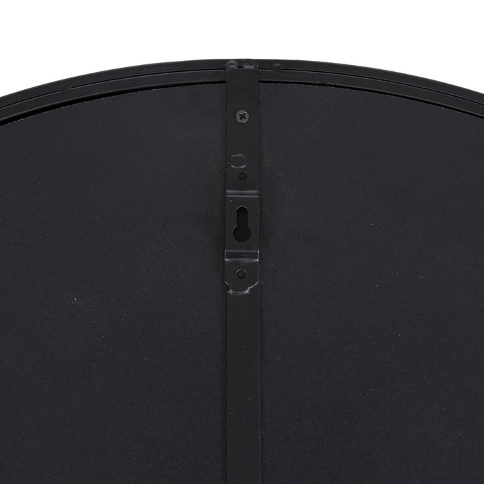 Oglindă de perete 70 x 1,5 x 70 cm Geam Gri Metal