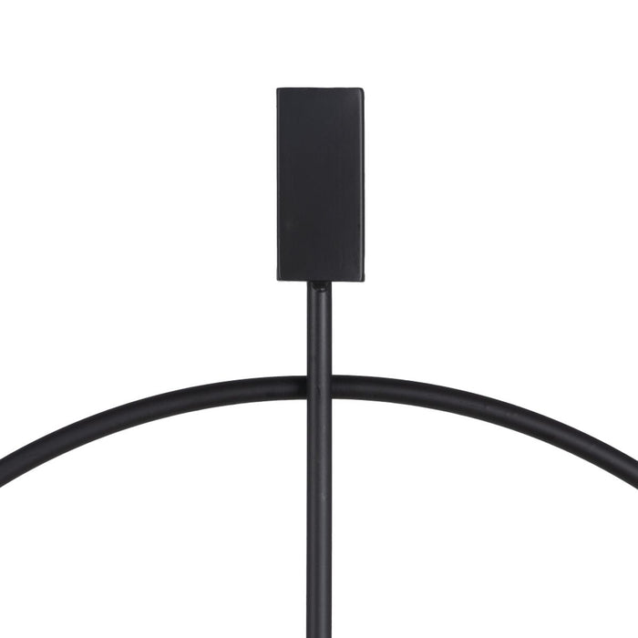 Ceas de Perete 50 x 5 x 62 cm Negru Metal