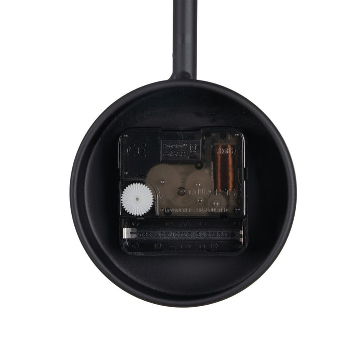 Ceas de Perete 60 x 5 x 76 cm Negru Metal