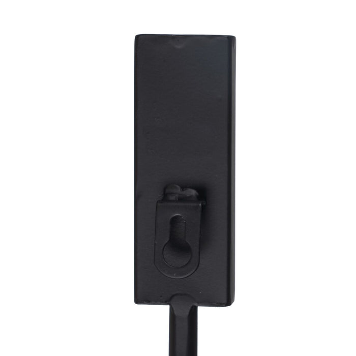 Ceas de Perete 60 x 5 x 76 cm Negru Metal