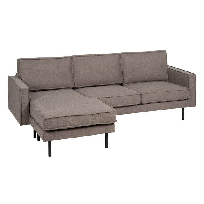 Canapea Șezlong Gri Maroniu 235 x 155 x 87 cm