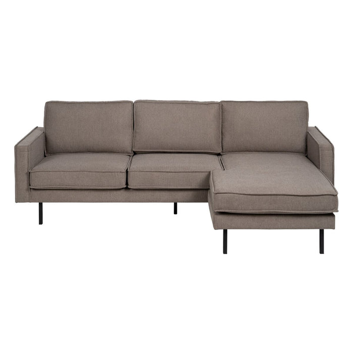 Canapea Șezlong Gri Maroniu 235 x 155 x 87 cm