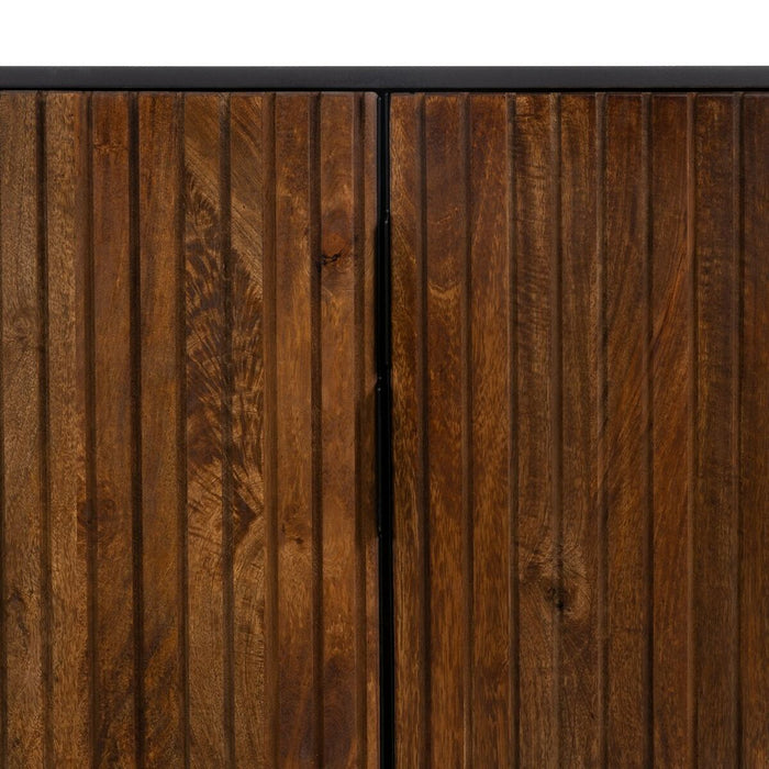 Servantă ABNER Maro Negru 160 x 40 x 75 cm