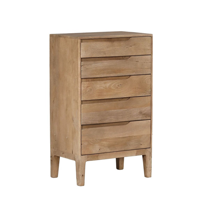 Masa laterală 60 x 40 x 100 cm Natural Lemn de mango