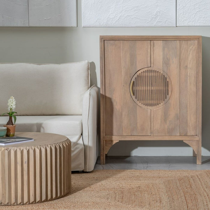 Mobilă pentru Hol cu Sertare 92 x 46,3 x 117,3 cm Natural Lemn de mango