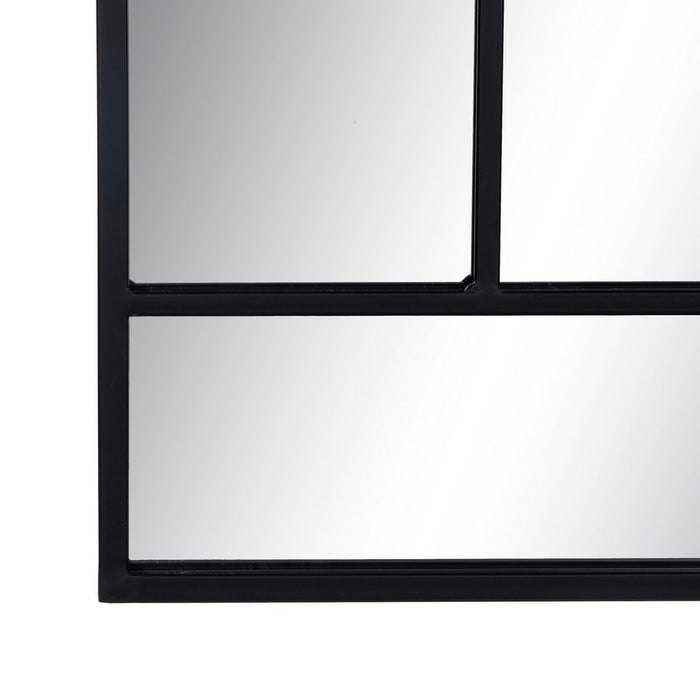 Oglindă de perete Negru Geam Fier Vertical 60 x 2 x 90 cm