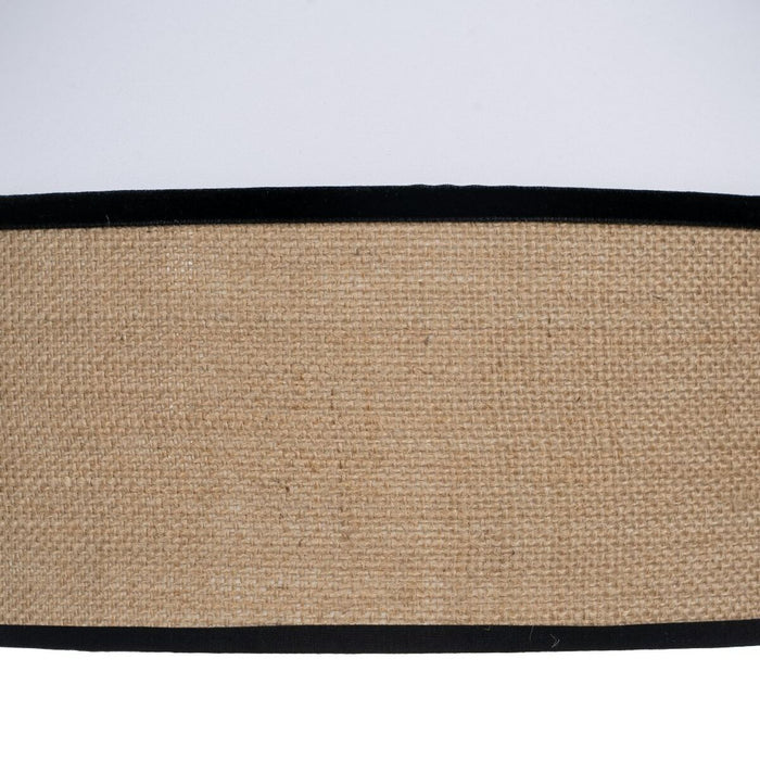 Lustră Alb Negru Natural Fier Plastic 220-240 V 30 x 30 x 25 cm