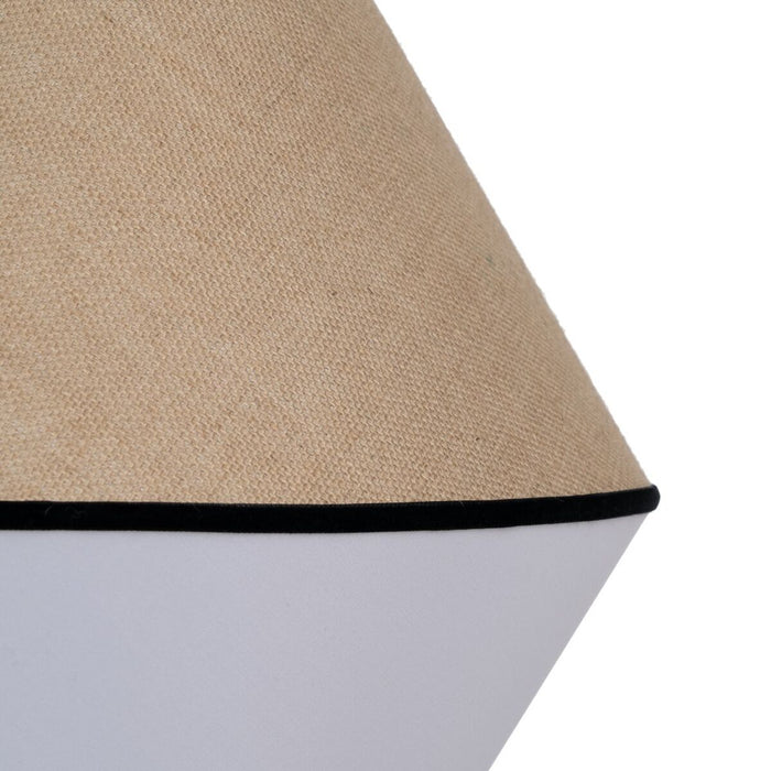 Lustră Alb Negru Natural Fier Plastic 220-240 V 32 x 16 x 26 cm