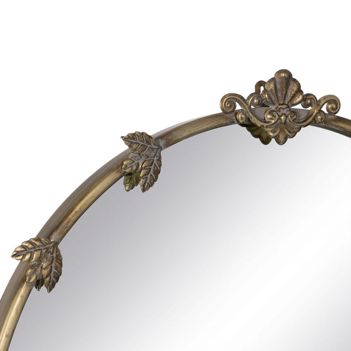 Oglindă de perete Auriu* Geam Fier 60,5 x 3,5 x 64 cm