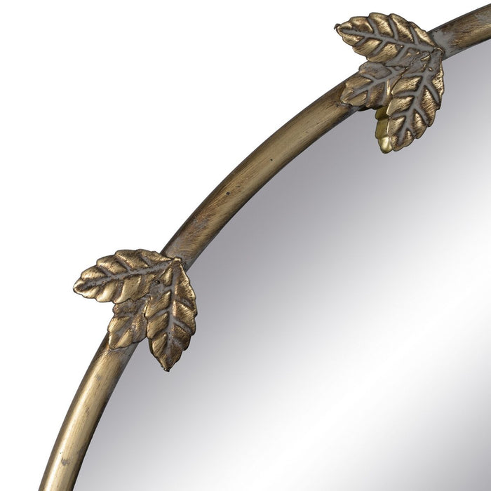 Oglindă de perete Auriu* Geam Fier 60,5 x 3,5 x 64 cm