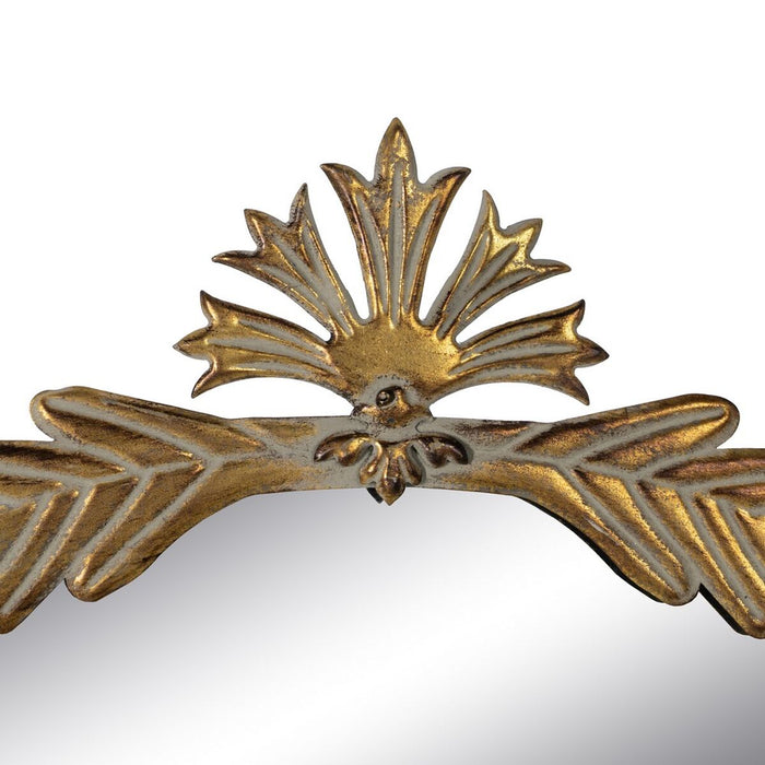 Oglindă de perete Auriu* Geam Fier 63 x 3,5 x 70 cm