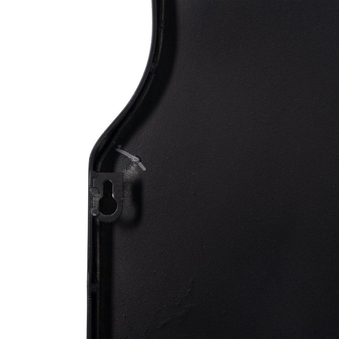Oglindă de perete Negru Geam Fier 59,5 x 2 x 103,5 cm