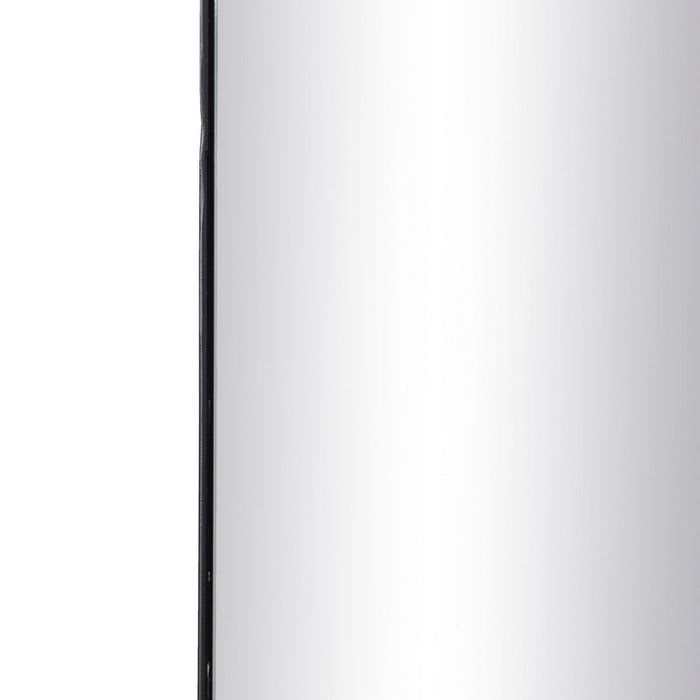 Oglindă de perete Negru Geam Fier 57,5 x 2 x 118 cm