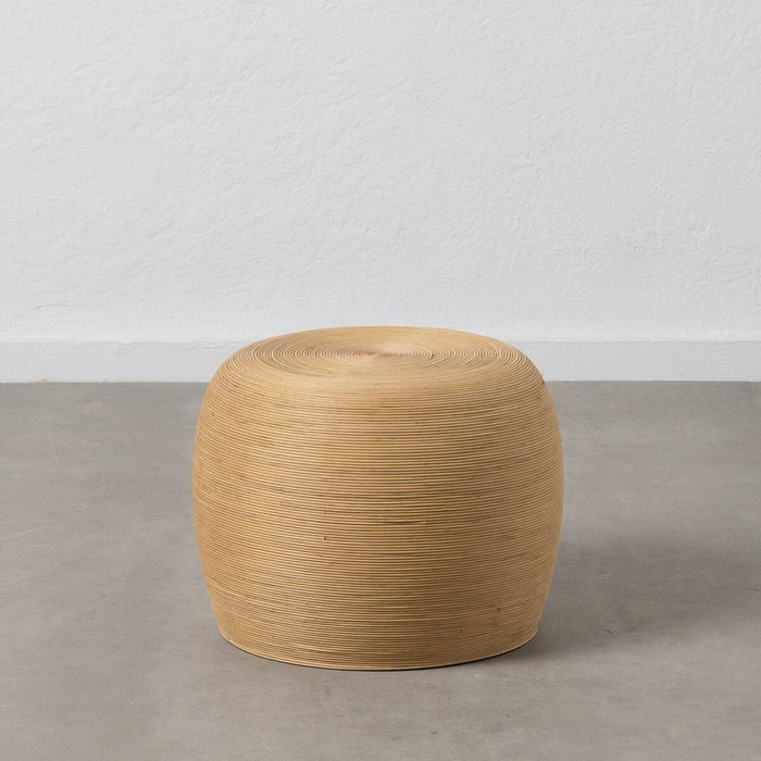 Masa laterală Bej Bambus 49,5 x 49,5 x 37,5 cm