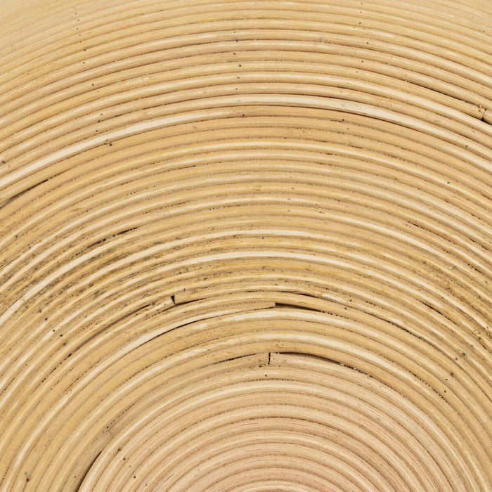 Masa laterală Bej Bambus 49,5 x 49,5 x 37,5 cm