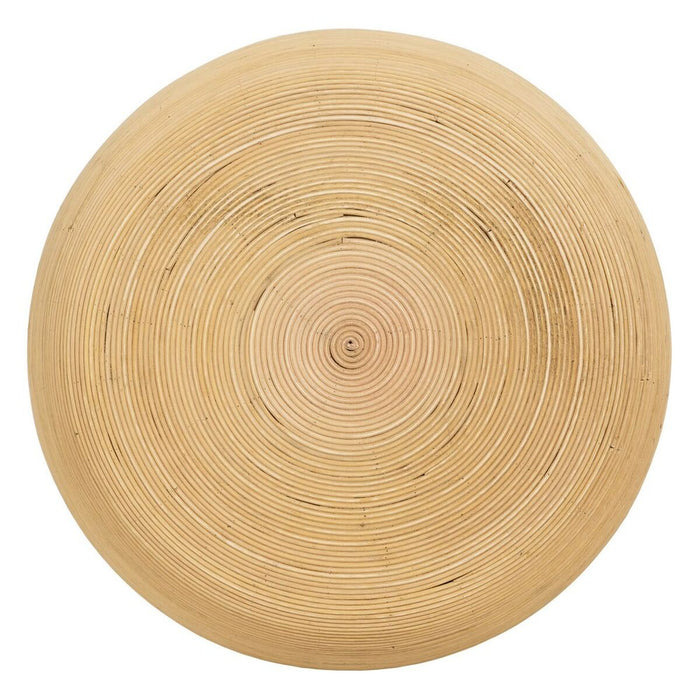Masa laterală Bej Bambus 49,5 x 49,5 x 37,5 cm