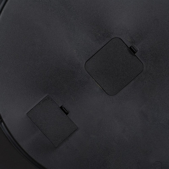 Ceas de Perete Negru Auriu* Geam Fier 72 x 9 x 72 cm (3 Unități)