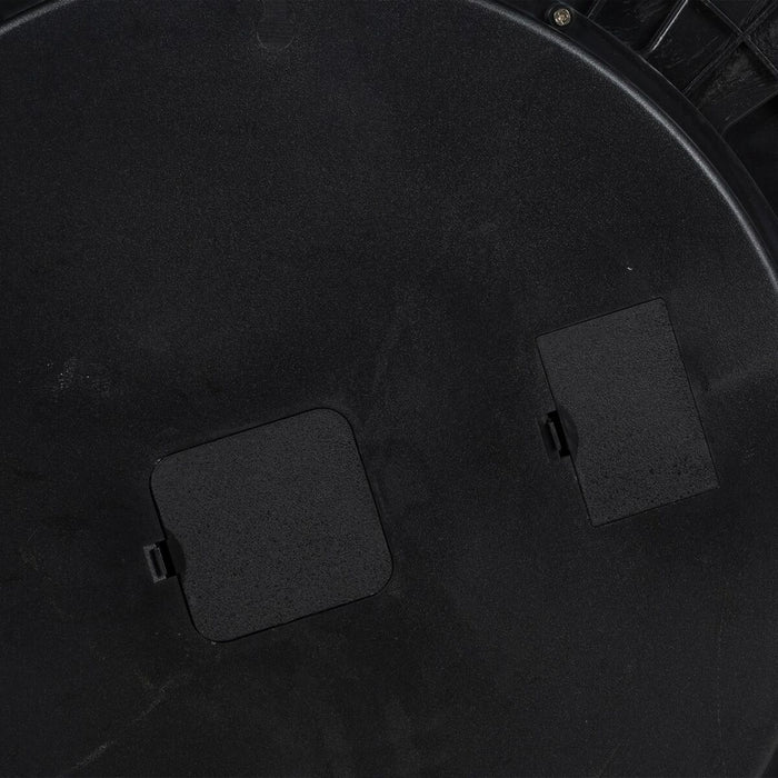 Ceas de Perete Gri Geam Fier 69,5 x 9 x 69,5 cm (3 Unități)