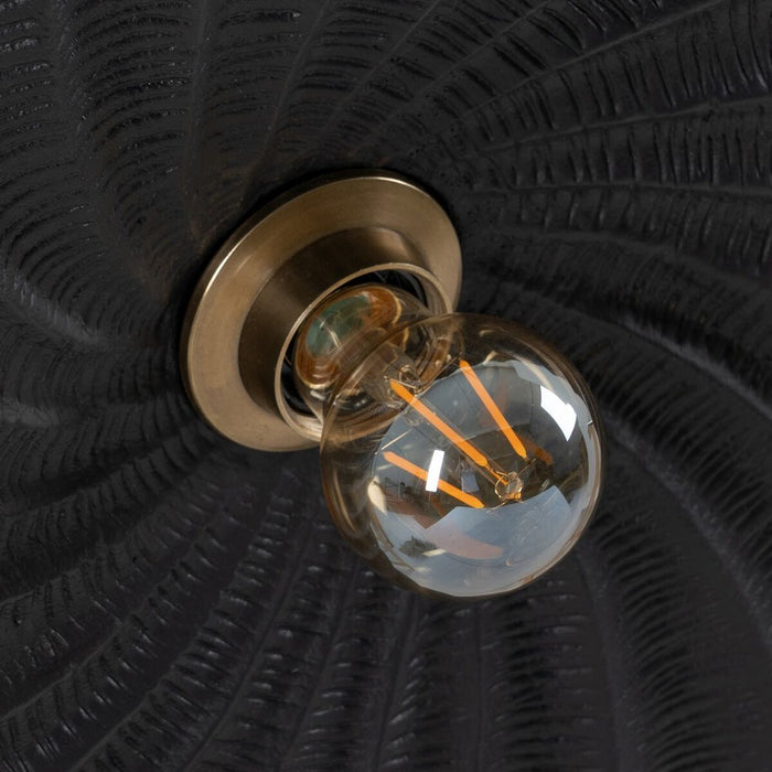 Lampă de perete Negru Aluminiu Fier A 220-240 V 51 x 10 x 51 cm