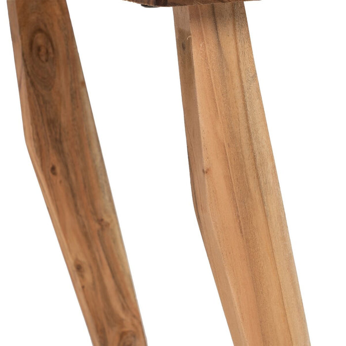 Măsuță Laterală Natural Fier Lemn de salcâm 50 x 50 x 46 cm