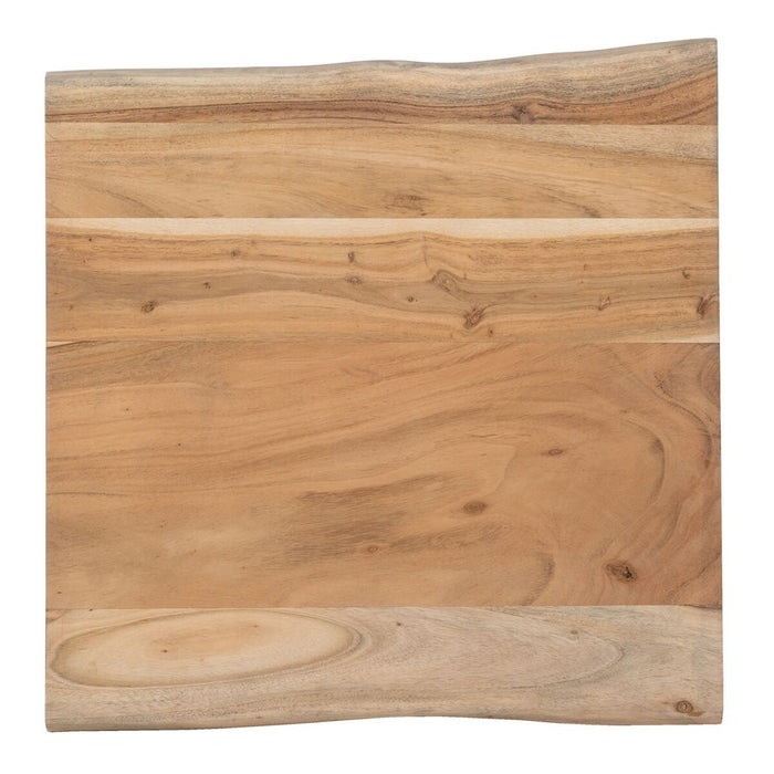 Măsuță Laterală Natural Fier Lemn de salcâm 50 x 50 x 46 cm