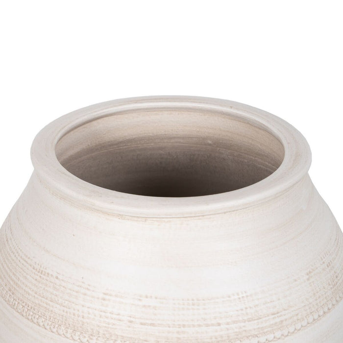 Ghiveci Crem Ceramică 25 x 25 x 30 cm