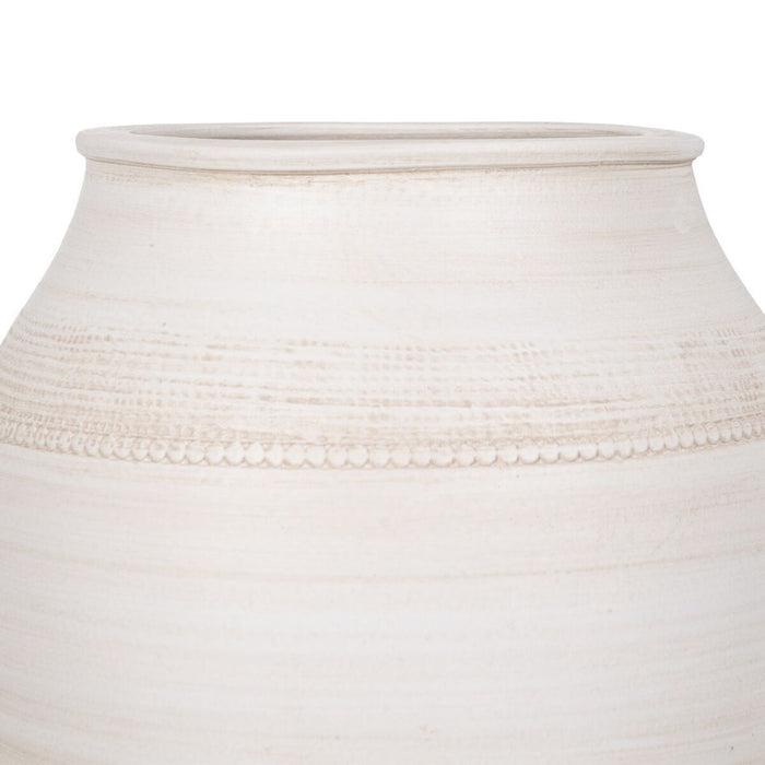 Ghiveci Crem Ceramică 25 x 25 x 30 cm