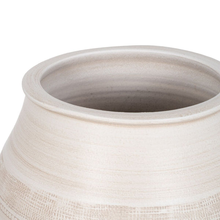 Ghiveci Crem Ceramică 30 x 30 x 40 cm