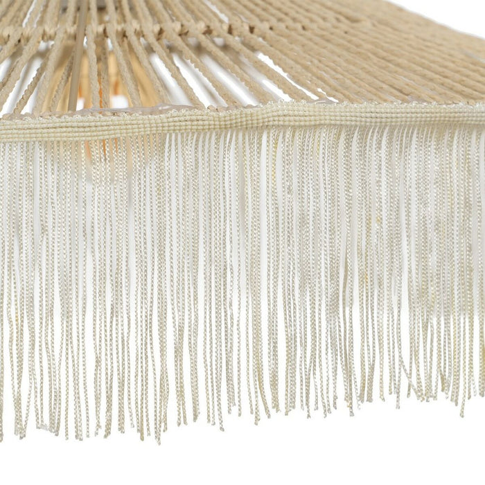 Lustră Bej Hârtie Fier 220-240 V 50,5 x 50,5 x 17 cm