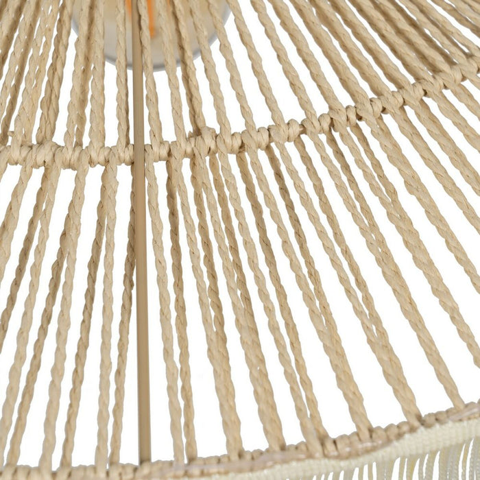 Lustră Bej Hârtie Fier 220-240 V 50,5 x 50,5 x 17 cm