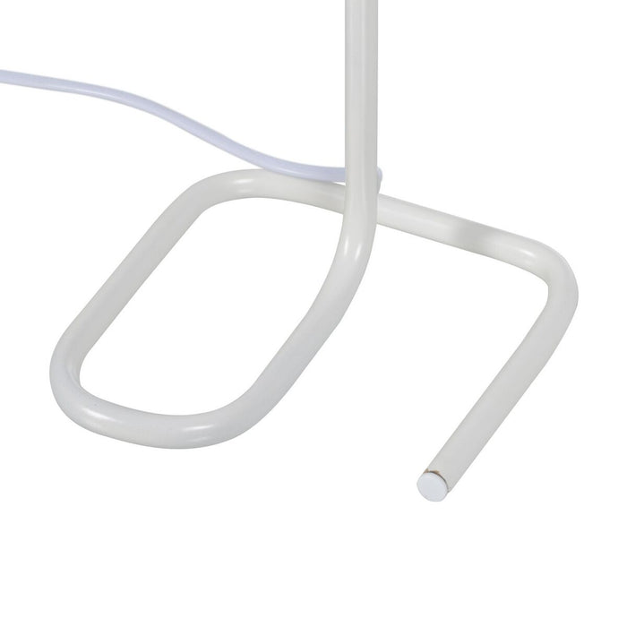 Lampă de masă Alb Fier 25 W 220-240 V 15 x 14,5 x 36,5 cm