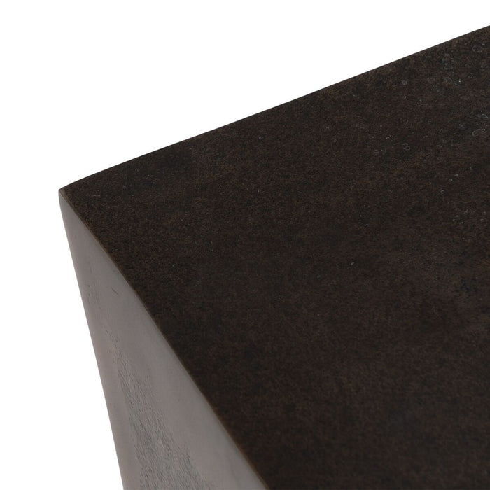Măsuță Laterală Bronz Aluminiu 30 x 30 x 43,5 cm