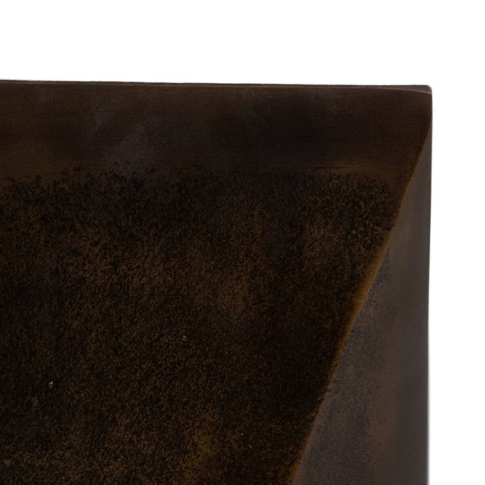 Măsuță Laterală Bronz Aluminiu 30 x 30 x 43,5 cm
