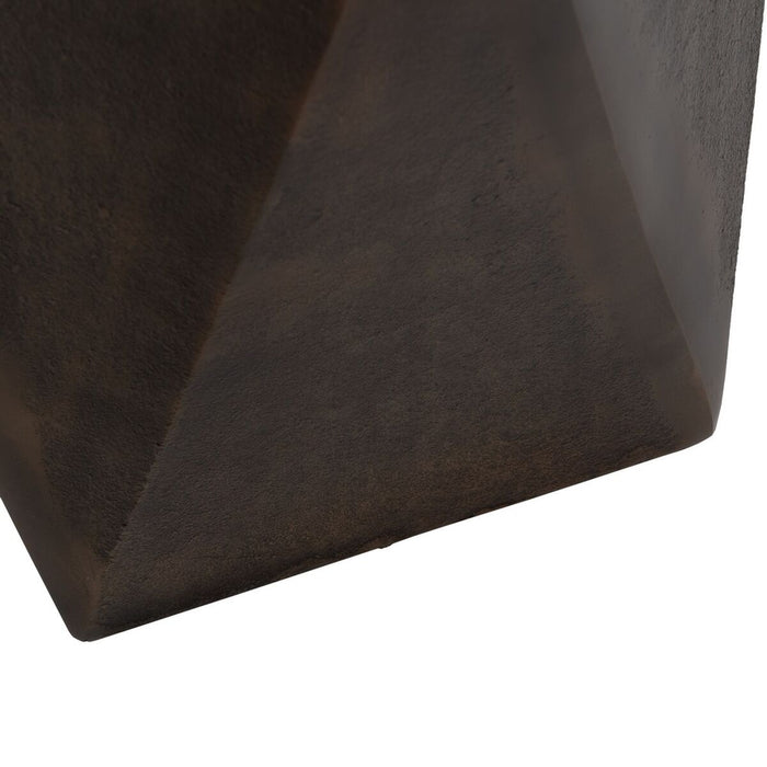 Măsuță Laterală Bronz Aluminiu 30 x 30 x 43,5 cm