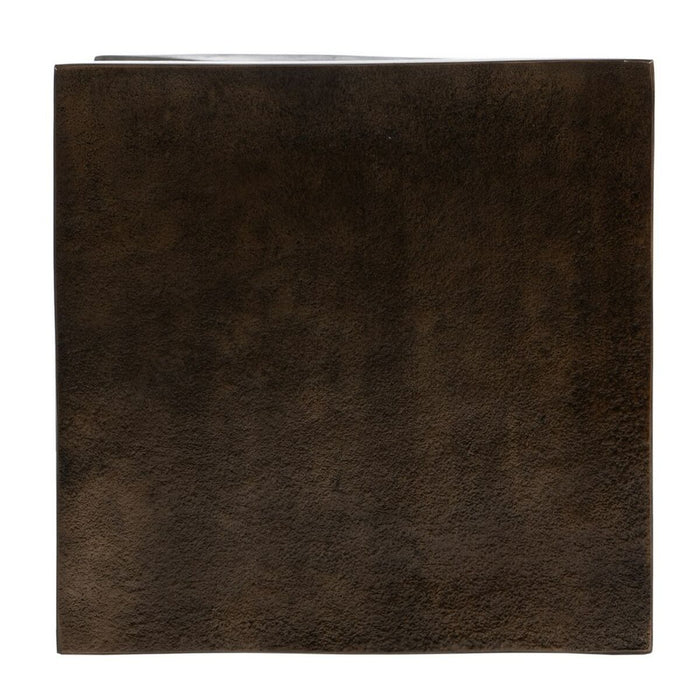 Măsuță Laterală Bronz Aluminiu 30 x 30 x 41 cm