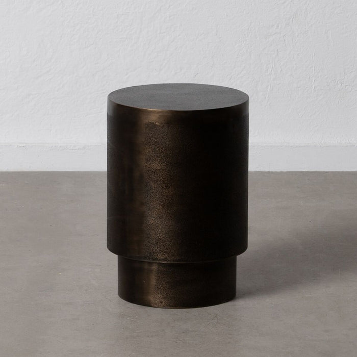 Măsuță Laterală Bronz Aluminiu 30 x 30 x 43 cm