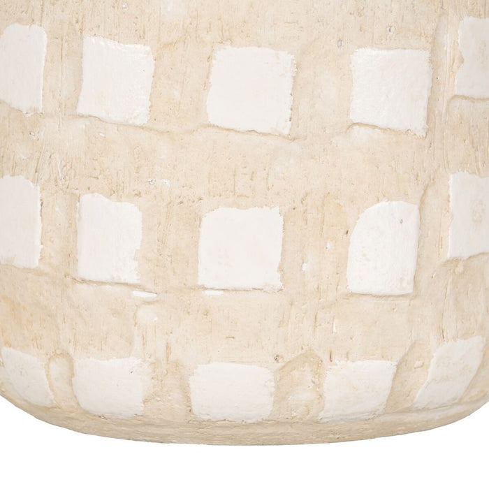 Vază Alb Ceramică 15 x 15 x 20 cm