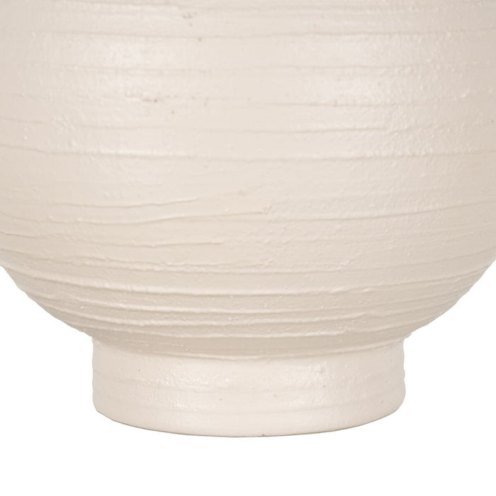 Vază Alb Ceramică 20 x 20 x 20 cm