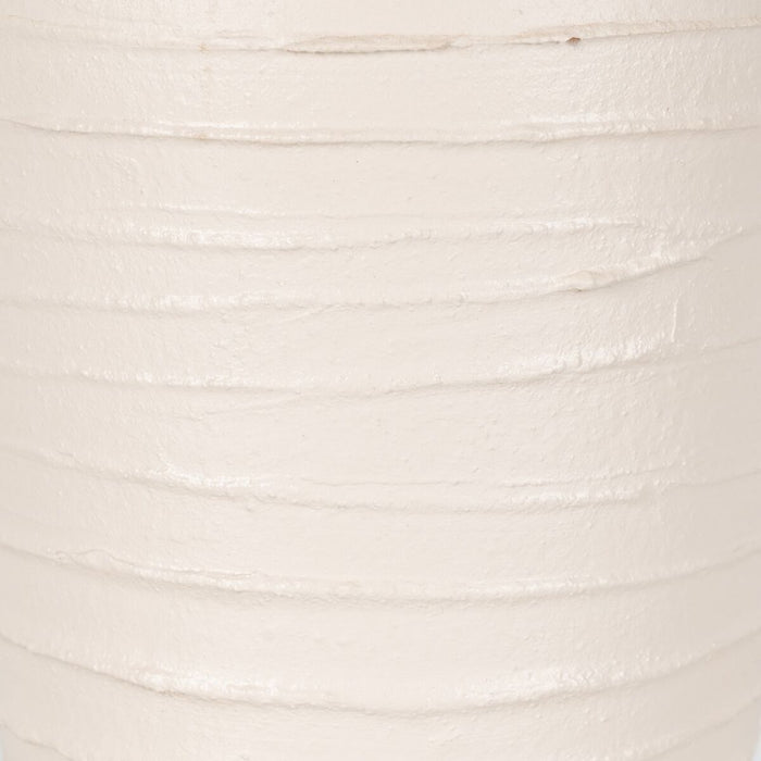 Vază Alb Ceramică 17 x 17 x 30 cm