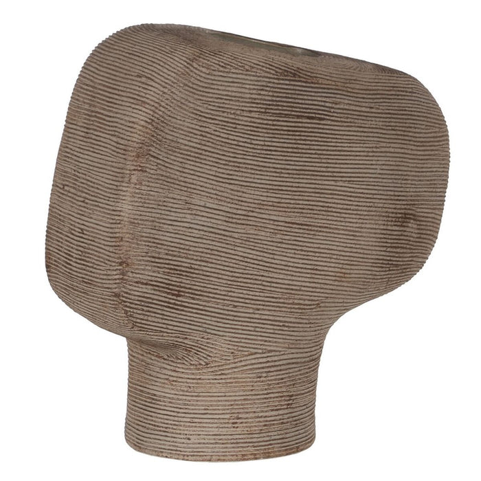 Vază Gri Ceramică 20 x 10 x 25 cm