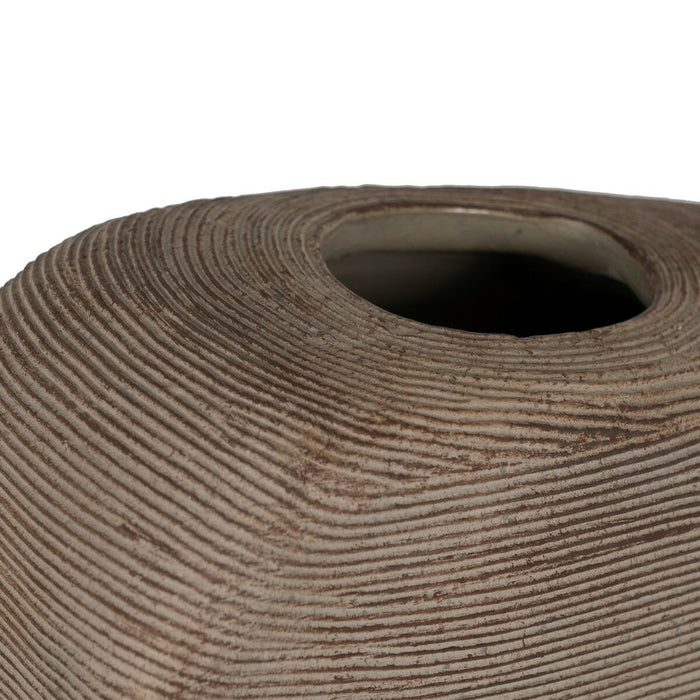 Vază Gri Ceramică 20 x 10 x 25 cm