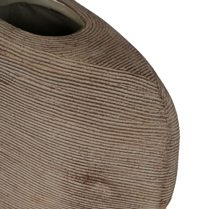 Vază Gri Ceramică 20 x 10 x 25 cm