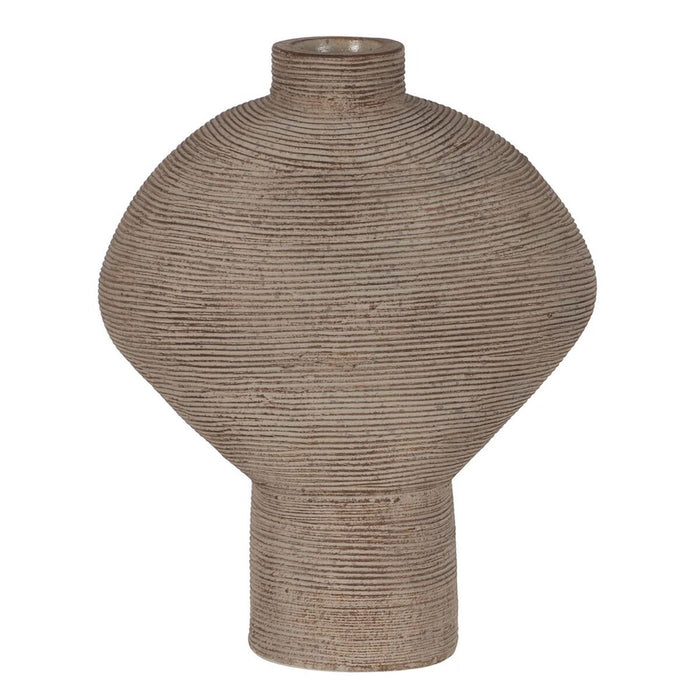 Vază Gri Ceramică 24 x 12 x 30 cm