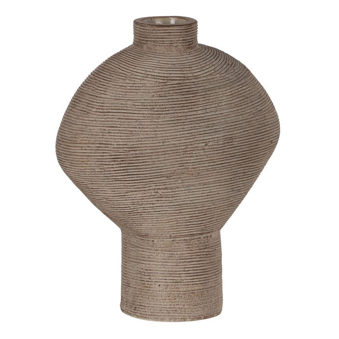 Vază Gri Ceramică 24 x 12 x 30 cm