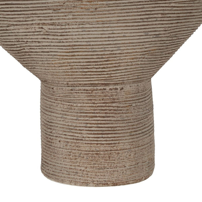 Vază Gri Ceramică 24 x 12 x 30 cm