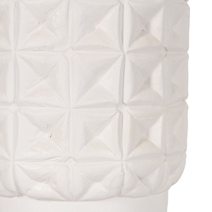 Vază Alb Ceramică 22 x 22 x 41 cm