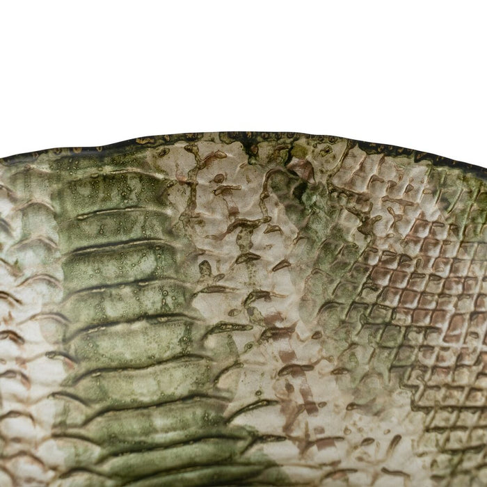 Decorațiune pentru Centrul Mesei Măslină Sticlă 20 x 20 cm