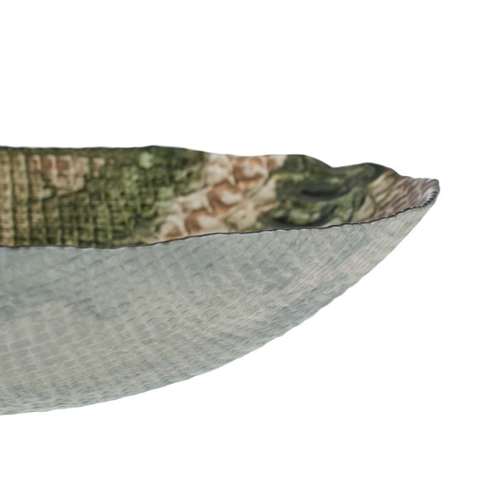 Decorațiune pentru Centrul Mesei Măslină Sticlă 40 x 40 cm